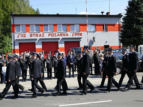 Poświęcenie nowego samochodu OSP Tenczynek Poświęcenie nowego samochodu OSP Tenczynek